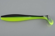 Силиконовая приманка Narval Choppy Tail 8cm #045-Black Lime (6шт/уп)