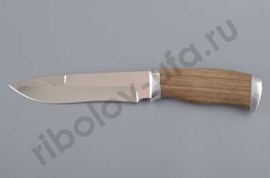 Нож туристический НР-24 кованая нерж.сталь, 95х18, орех (ручная работа)