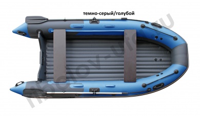 Лодка Skat Triton 390 цв.син-сер