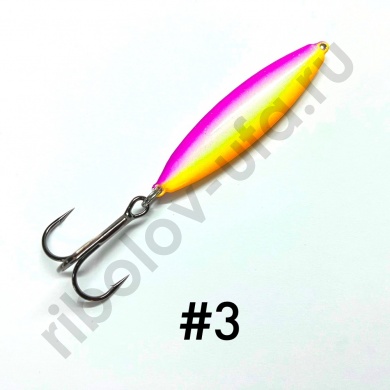 Блесна колеб. Жор Пуля 17гр. цв. 3