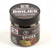 Бойлы GBS Baits тонущие насадочные 15мм 100гр (банка) Spices Специи