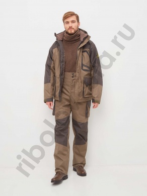 Костюм демисезонный Canadian Camper Beaver Pro (куртка+брюки), цвет khaki, XXL