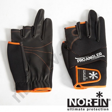 Перчатки спиннингиста Norfin Pro Angler 3 Cut Gloves 04 р. XL