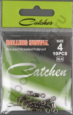 Вертлюжок Catcher Rolling Swivel # 4 