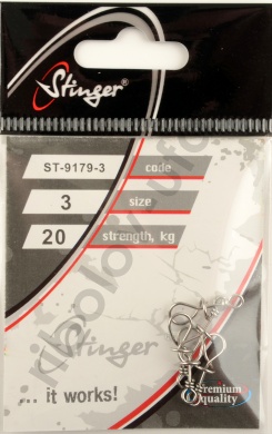 Застежка Stinger Spiral Snap ST-9179-3