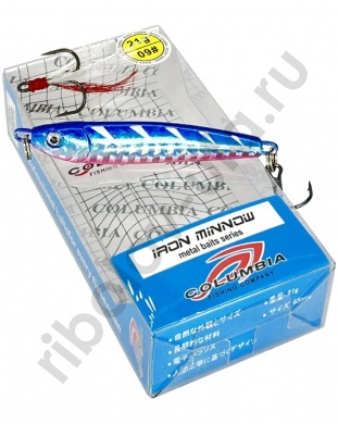 Блесна Columbia Iron Minnow 21гр цв. 06
