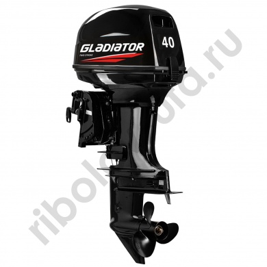 Лодочный мотор 2-х тактный Gladiator G40FES