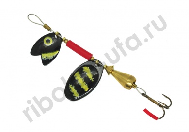 Блесна Mepps Trout Tandem черн/желт/черн №0