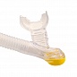Трубка Scorpena K2 c двумя клапанами, желтая
