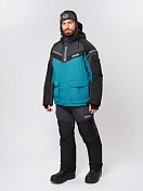 Костюм зимний Alaskan Dakota Stream мор.волн/cер/черн (куртка+ полукомбинезон) р.XL (РР)