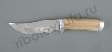 Нож Турист-4 хирургич.нерж.сталь, 65х13, орех (ручная работа)