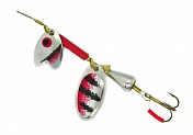Блесна Mepps Trout Tandem сереб/красн/черн №0