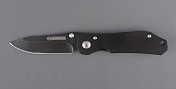 Нож складной Kosadaka N-F27B 17/9.7 см, прецизионный (черное лезвие,черная рукоятка)