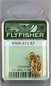 Крючки Flyfisher 4909 #12 BZ