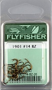 Крючки Flyfisher 1901 #14 BZ