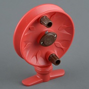Катушка проводочная Aelita  Удача 2 подшипника, диам. шпули 80 мм, лесоемкость 0,2 мм/230м RED