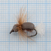 Мушка Майский жук коричневый (2)