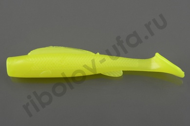 Силиконовая приманка Allvega Bite Fighter Float 8см  4.9гр. (4 шт) цвет pearl lemon