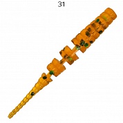 Силиконовая приманка Crazy Fish Polaris 1,8in 45мм цв.31 (кальмар)