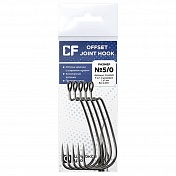 Офсетные крючки Crazy Fish offset joint hook # 5/0