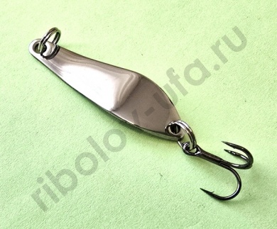 Блесна Нижегородская Кобра 3гр цв. серебро-глянец