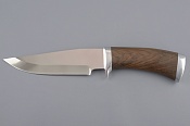 Нож Кабан кованая нерж.сталь, 95х18, орех (ручная работа)