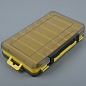 Коробка для воблеров Kosadaka 20*13.5*5см двухсторонняя, желтая