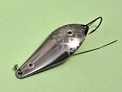 Блесна Нижегородская Атом 1-кр. незацепляйка 17гр цв. 01 серебро