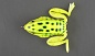 Лягушка незацепляйка Kosadaka оснащ. плав. c лапами LF15 55мм 16гр цв. C24