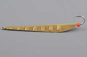 Блесна Курганская №26 с 1-м крючком, 45мм цв. золото