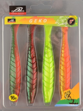 Силиконовая приманка Columbia Geko 5in #16