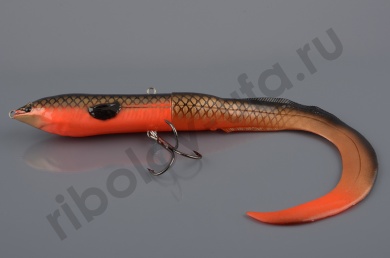 Воблер Savage Gear 3D Hard Eel Tail Bait 17 40гр 17см SS 09-Red copper Black 50257