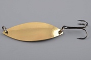 Блесна Русская приманка колеб. Сенеж цв.латунь 70мм 22гр. (глянцевая)