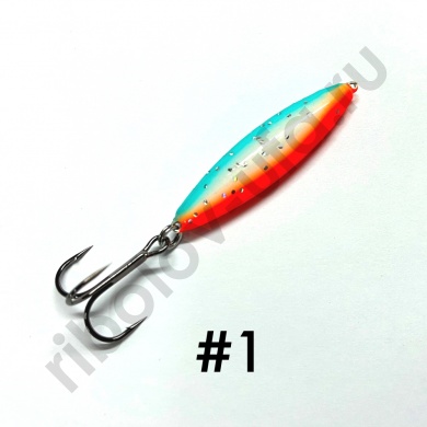 Блесна колеб. Жор Пуля 17гр. цв. 1