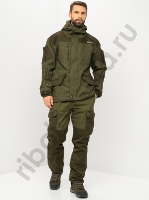 Костюм демисезон. Huntsman Горка-5 цв. Хаки Палатка/Гретта р. 48-50 рост 170-176