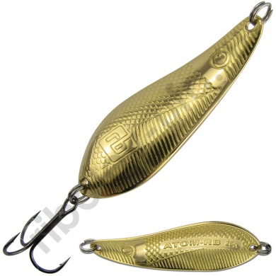 Блесна Русская блесна Атом 13гр - 02 латунь/лак