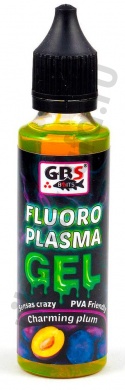 Гель флюоресцентный GBS Fluoro Plazma Charming Plum Чарующая слива