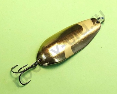 Блесна Люкс Нижегородская Лягушка 27гр цв.02 золото