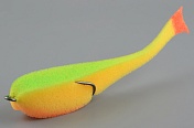 Рыбка поролоновая Leader 160мм цв.желто-зеленый UV #24